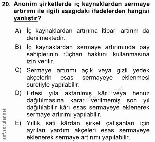 Soru 20