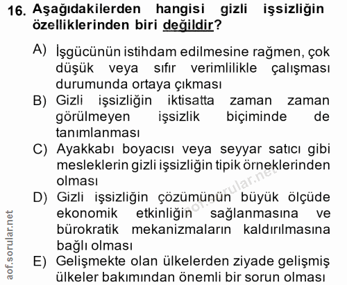 Soru 16