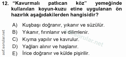 Soru 12