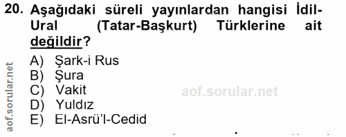 Soru 20