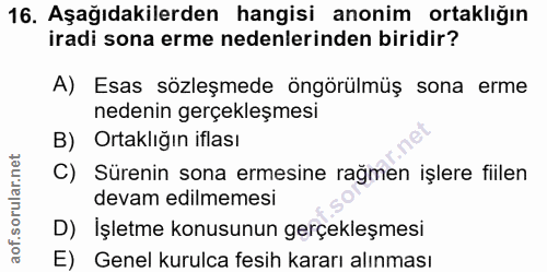 Soru 16