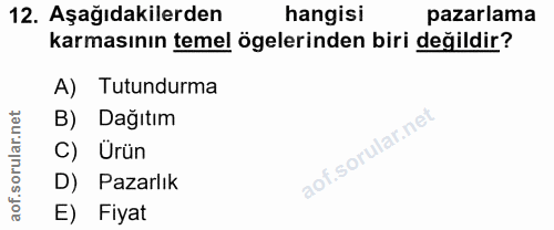 Soru 12