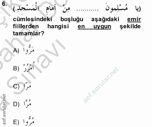 Soru 6