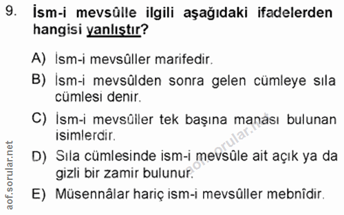 Soru 9