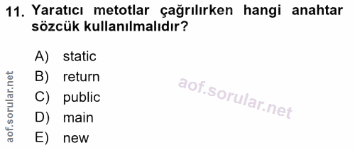 Soru 11