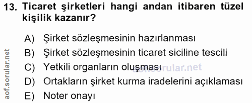 Soru 13