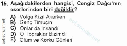 Soru 15