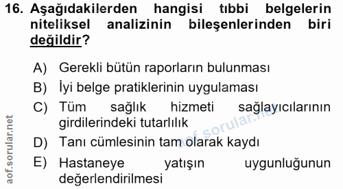 Soru 16