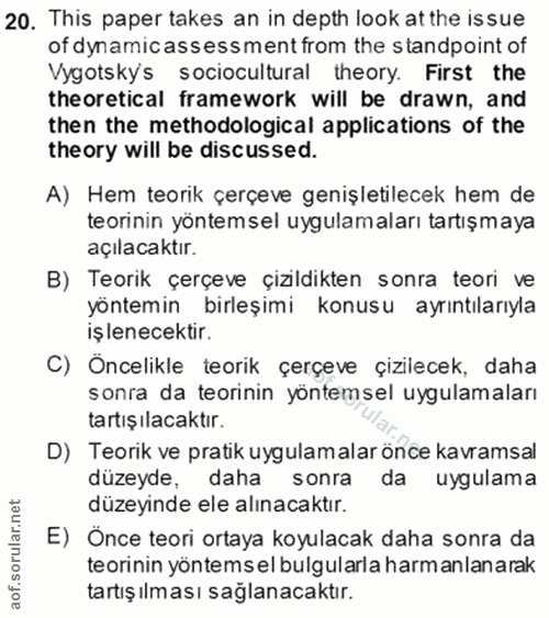 Soru 20