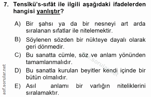 Soru 7