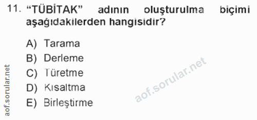 Soru 11