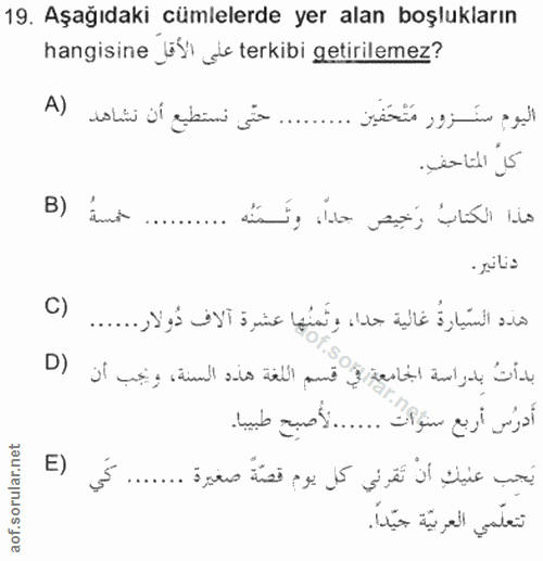 Soru 19