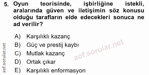 Soru 5