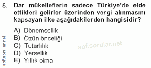 Soru 8