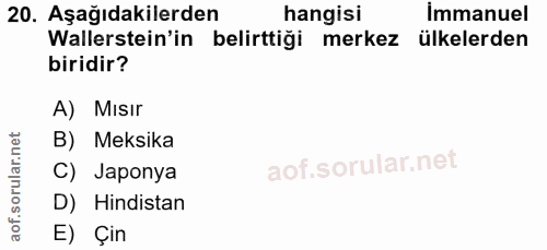 Soru 20