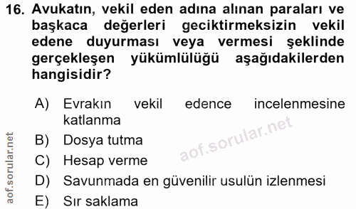 Soru 16