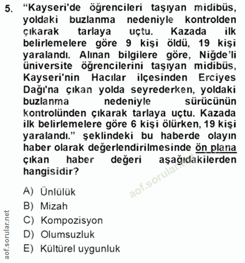 Soru 5