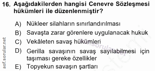 Soru 16