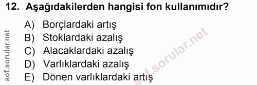 Soru 12