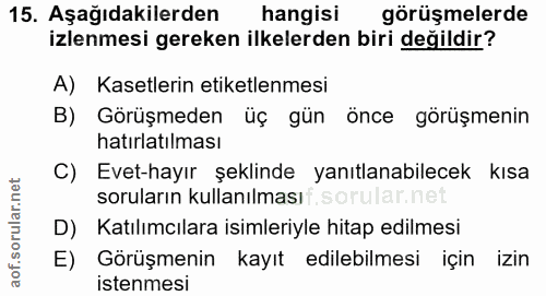 Soru 15