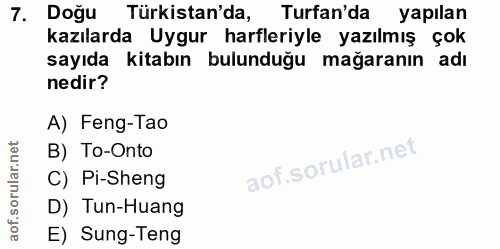 Soru 7