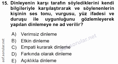 Soru 15