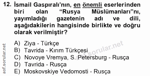 Soru 12