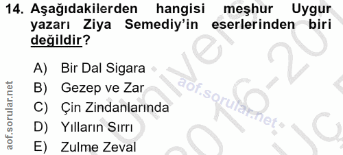 Soru 14
