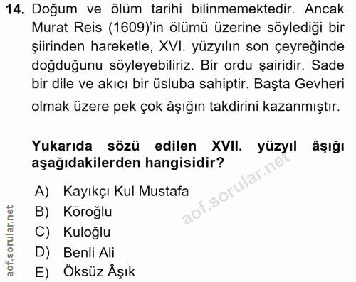 Soru 14