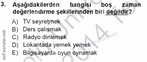 Soru 3