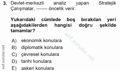 Soru 3