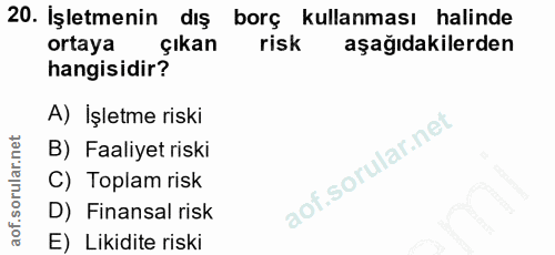 Soru 20