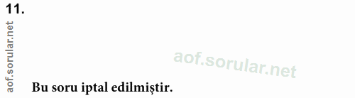 Soru 11