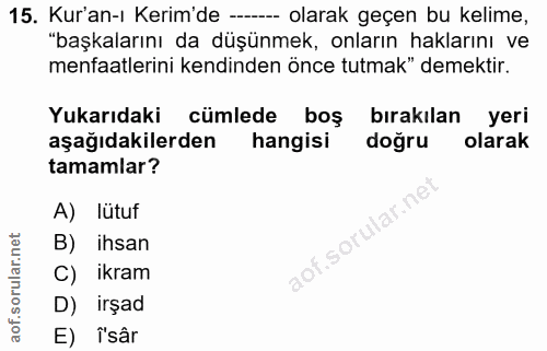 Soru 15