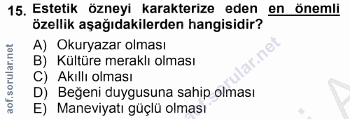 Soru 15