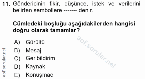 Soru 11