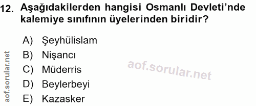 Soru 12