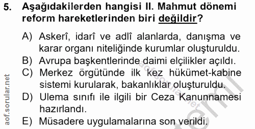 Soru 5
