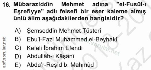 Soru 16