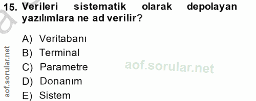 Soru 15