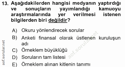 Soru 13