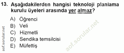 Soru 13