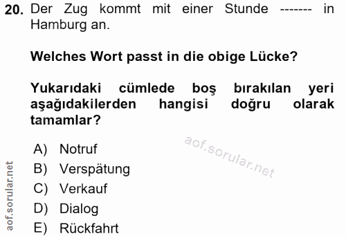 Soru 20