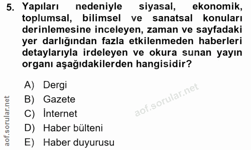 Soru 5