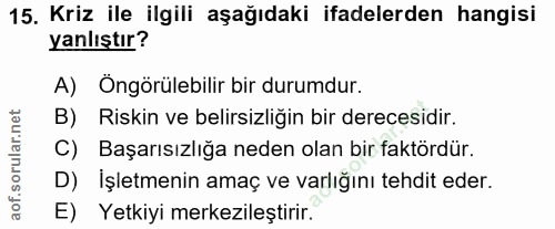 Soru 15