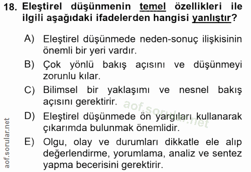 Soru 18