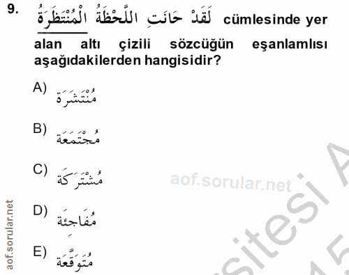 Soru 9