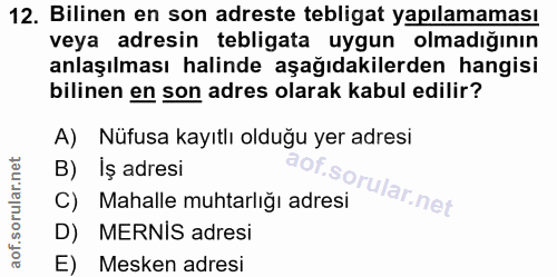 Soru 12