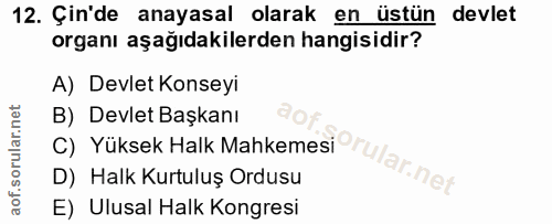 Soru 12