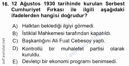 Soru 16